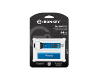 Kingston 64GB IronKey Keypad 200 FIPS 140-3 Lvl 3 AES-256 - 1070341 - zdjęcie 2